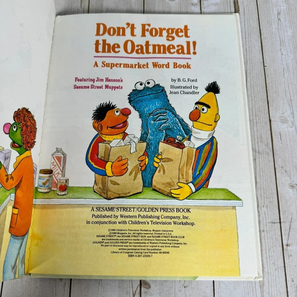 Vintage Sesame Street Book Club Lot 10 HC Kids Books‎ ABC Counting Learning